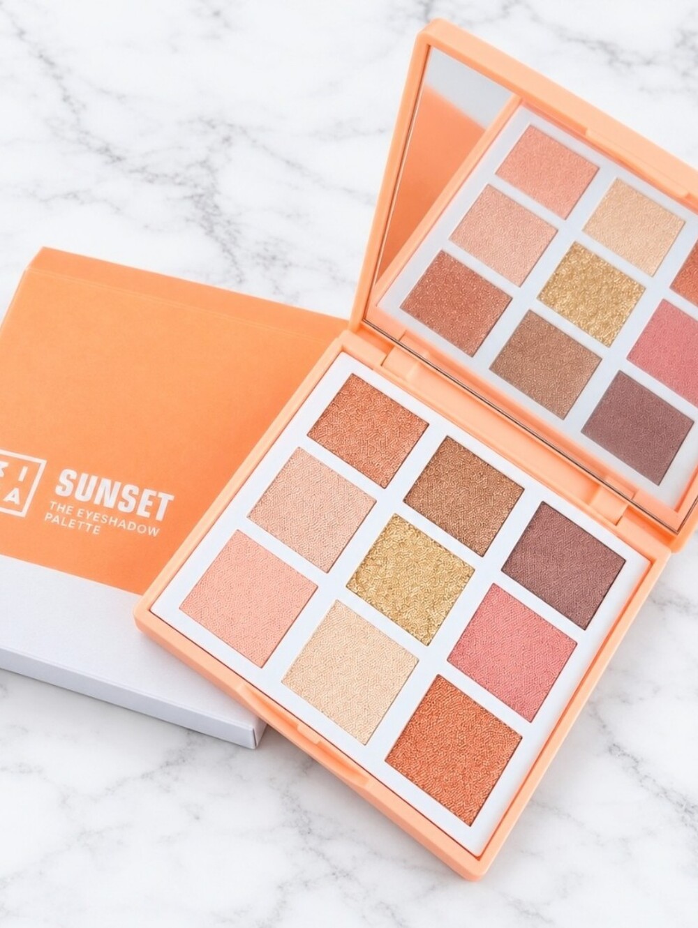 3ina SUNSET The Eyeshadow Palette .32 oz.  New in box!  Made In Italy!
